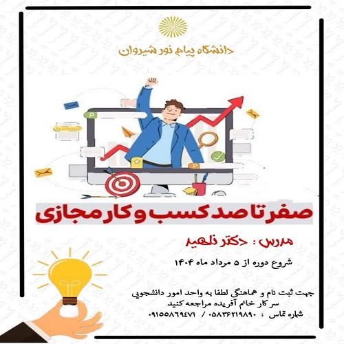 ایجاد کسب و کار در فضای مجازی