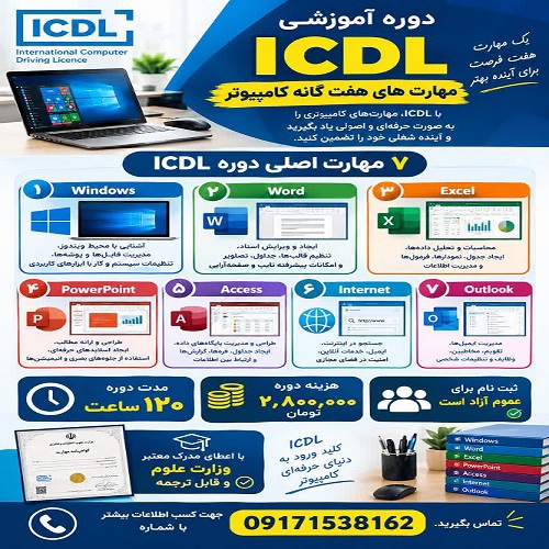 مهارتهای هفت گانه کامپیوتر-ICDL - صفاشهر